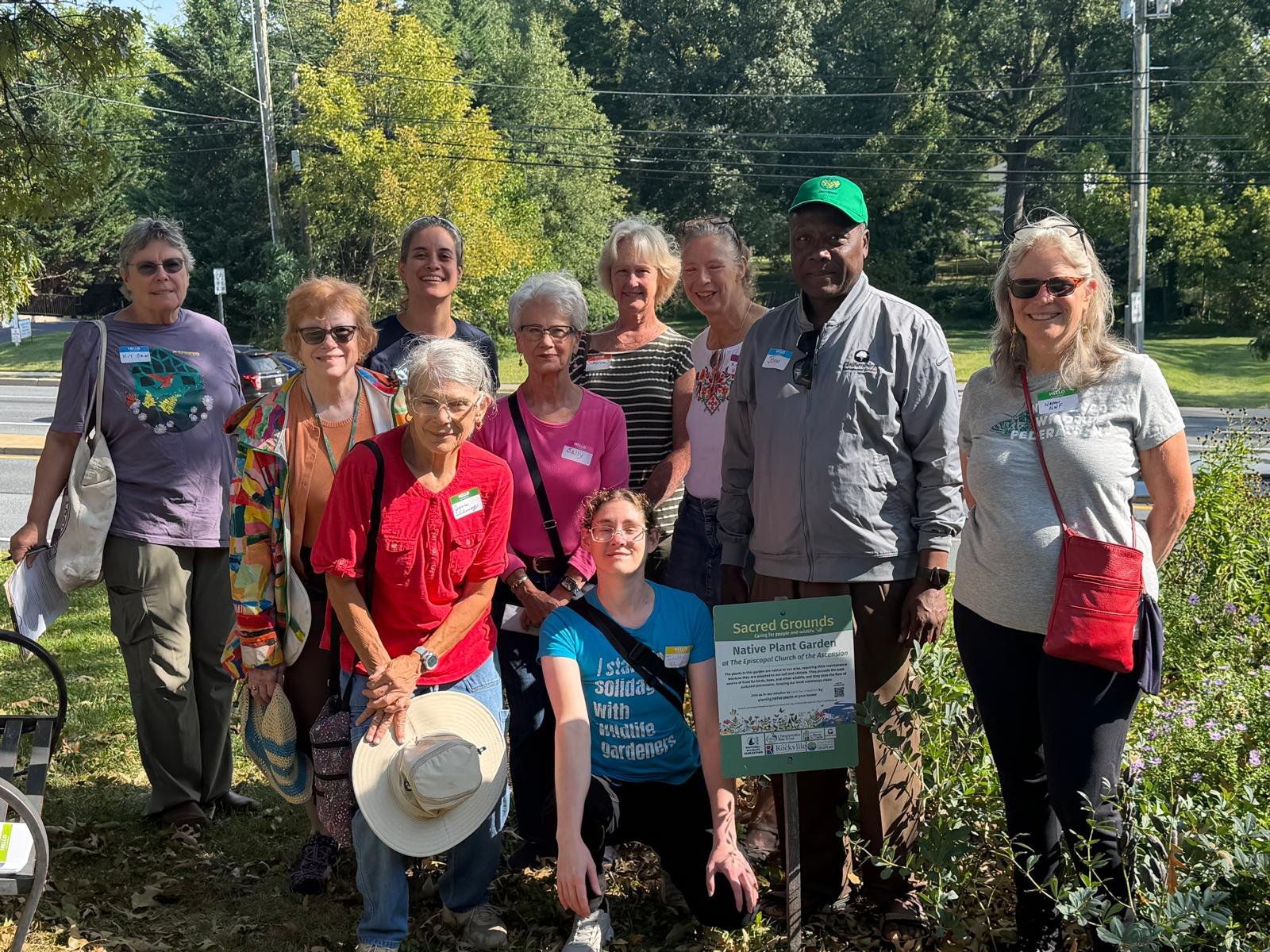 Native gardening and environmental learning during the Sacred Grounds garden tour